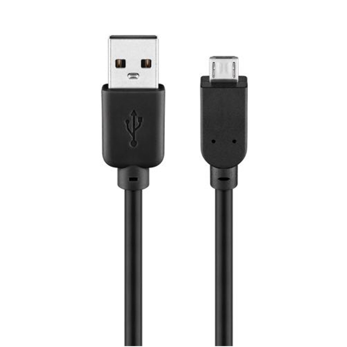 Goobay - USB 2.0 High Speed kabel (USB-A / USB Mirco-B) (Han-Han) (Sort) - 1,8