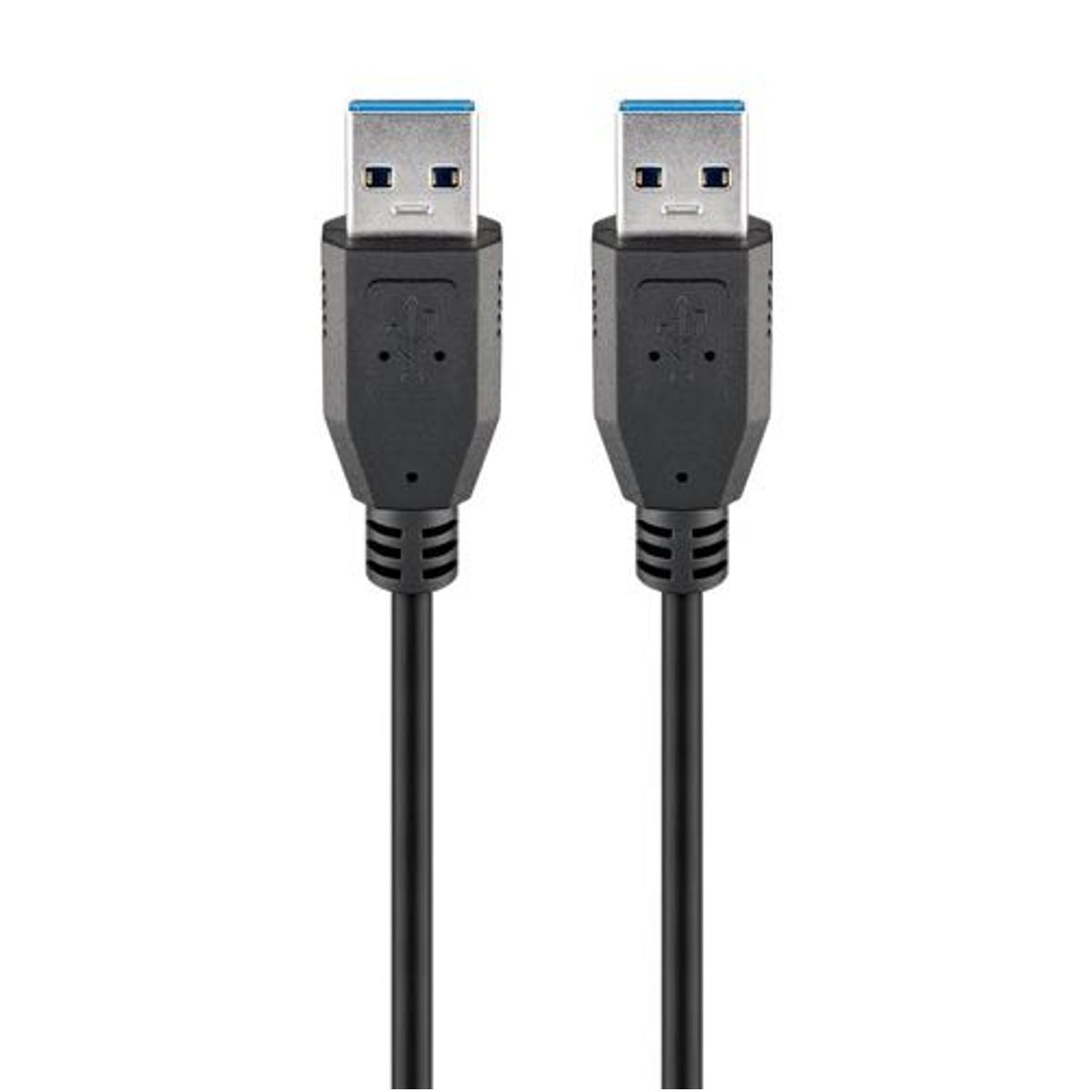 Goobay - USB 3.0 SuperSpeed kabel (USB-A / USB-A) (Han-Han) (Sort) - 5,0 m