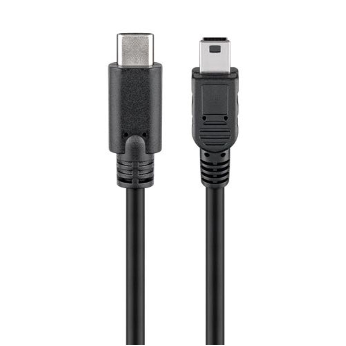 Goobay - High Speed kabel (3.1 USB-C / 2.0 USB Mini-B) (Han-Han) (Sort) - 0,5 m