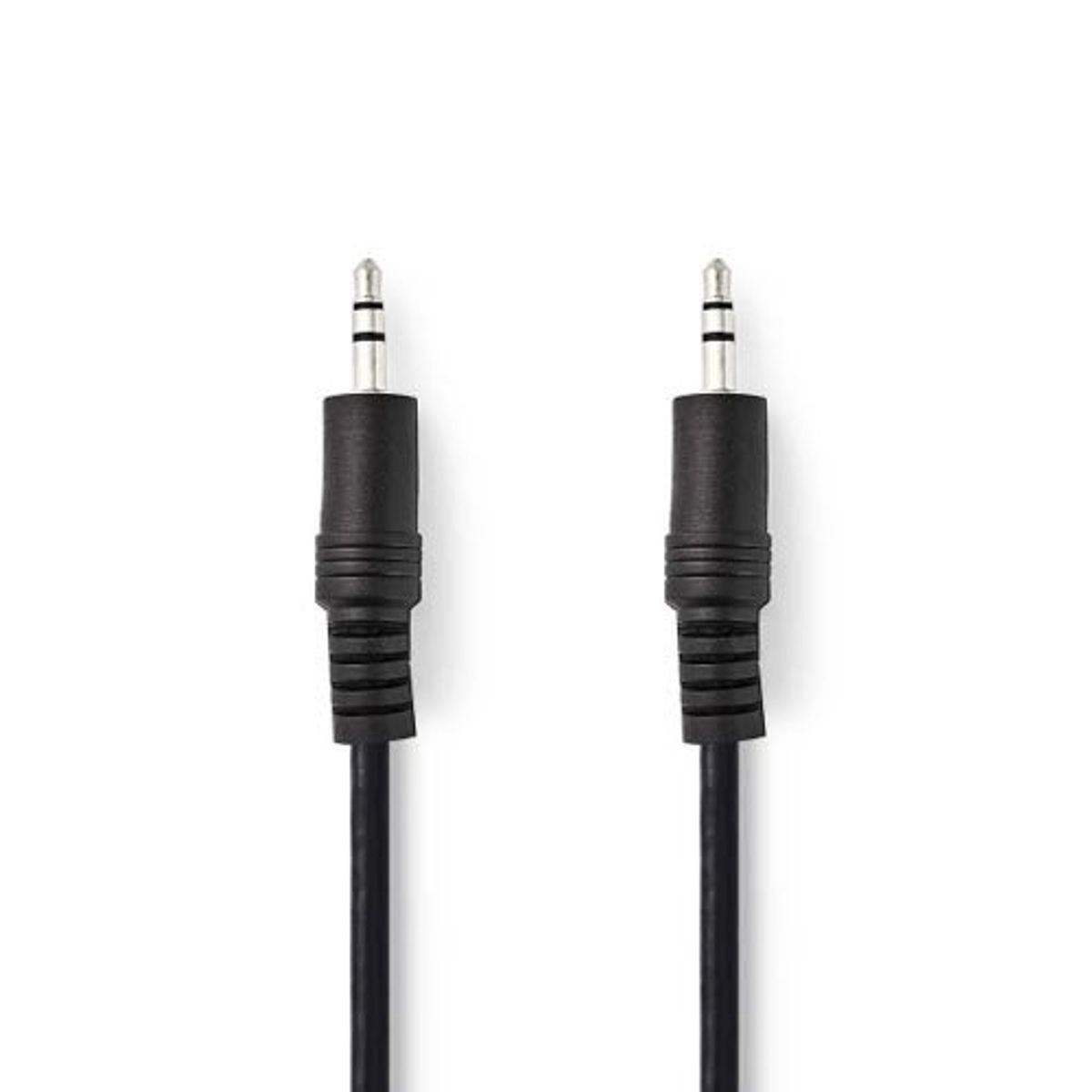 Nedis - Minijack Stereo Audio kabel (3,5mm) (Han-Han) (Sort) - 3,0 m