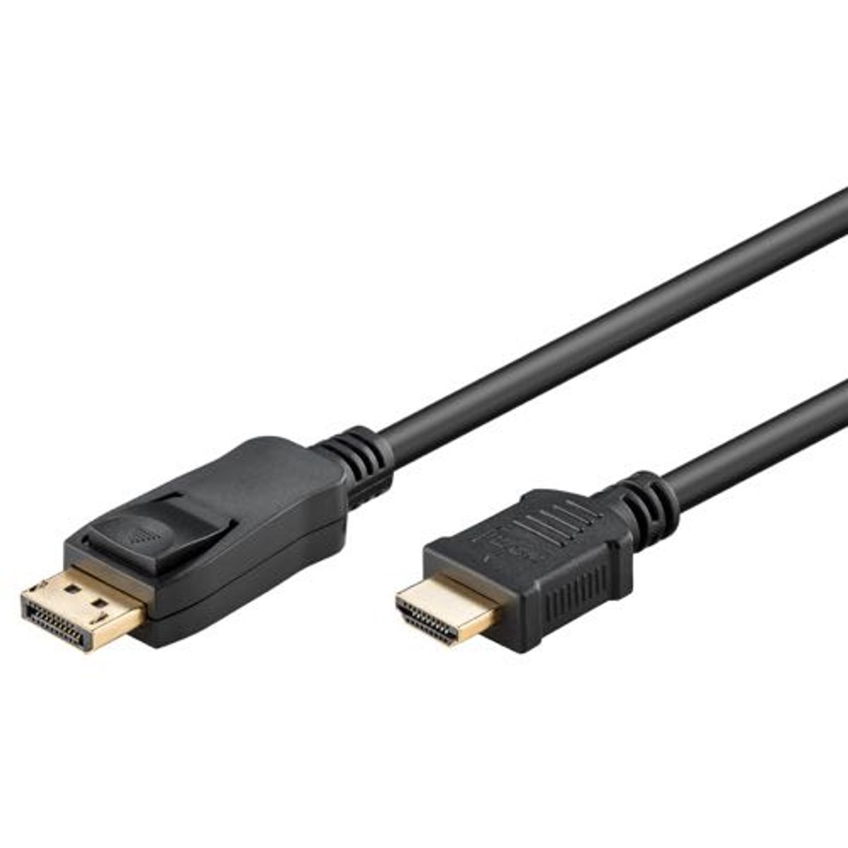 Goobay - DisplayPort 1.2 til HDMI 1.4 (Han-Han) (Sort) - 4K@30Hz - 2,0 m