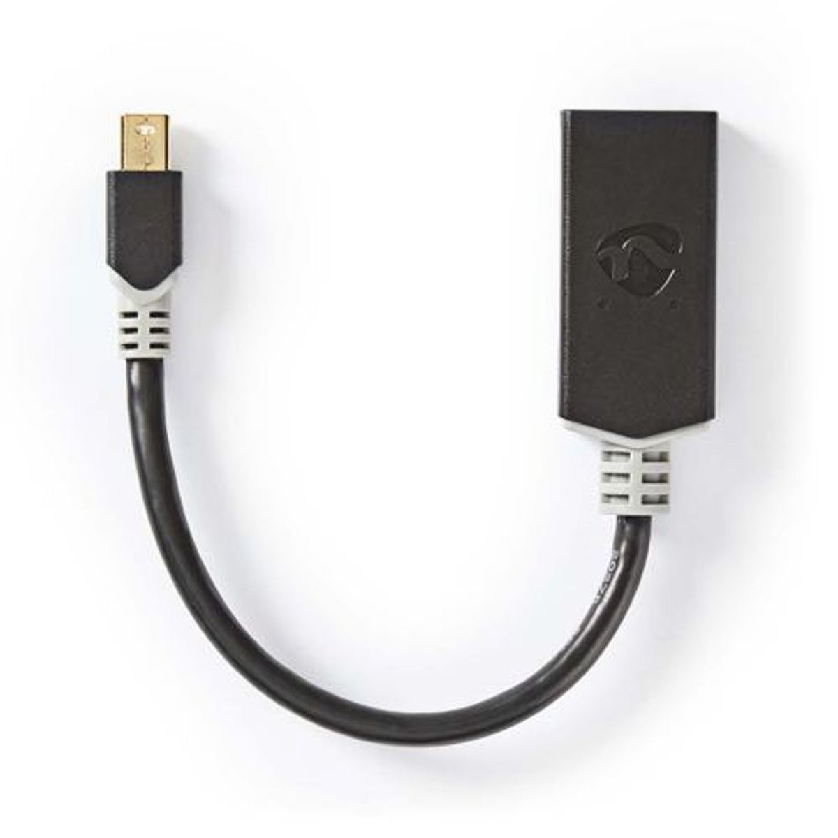 Nedis - Mini DisplayPort 1.4 til HDMI adapter (Han-Udg) (Anthracite) - 8K@60Hz - 0,2 m