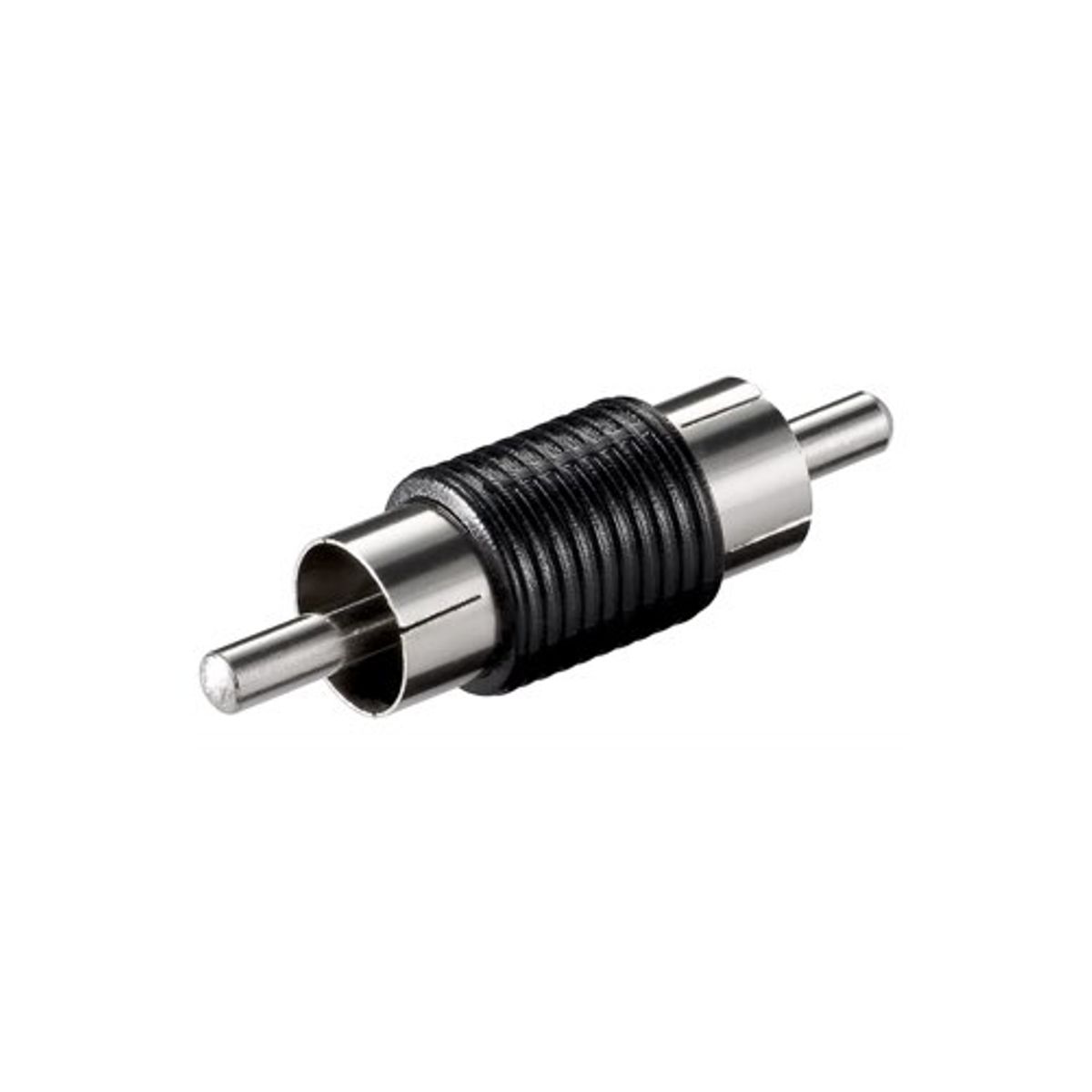 RCA adapter (han/han) (Sort) - 1 stk - Goobay