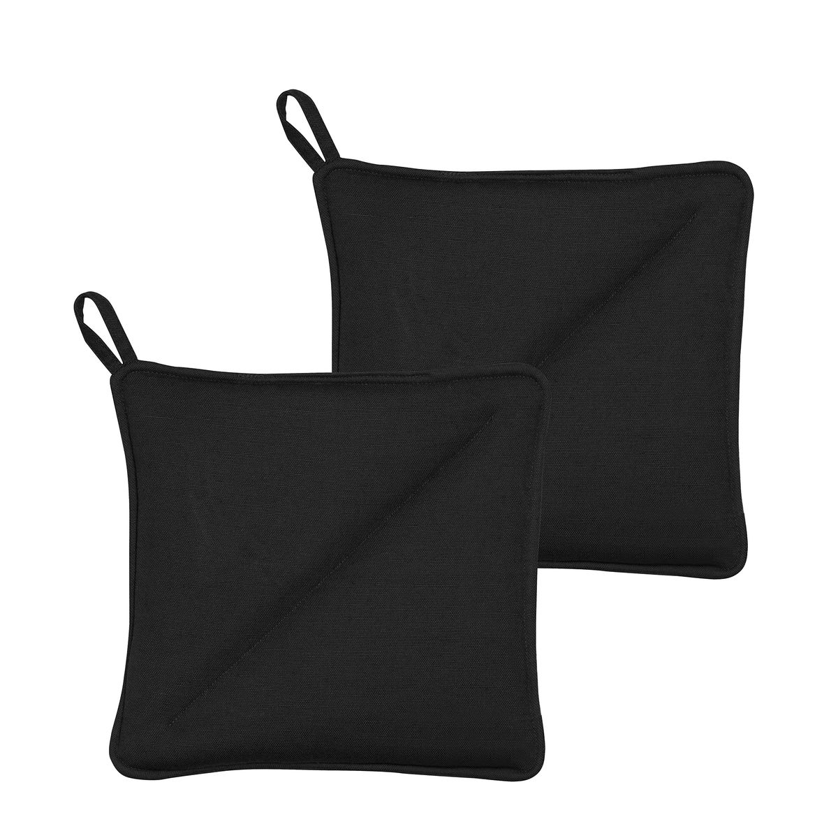 Södahl Grydelapper Soft Kitchen, Black