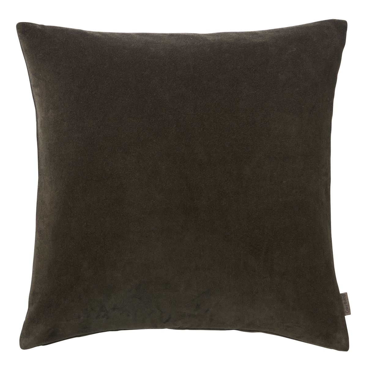 Cozy Living Betræk til Sofapude Velvet, Black Olive