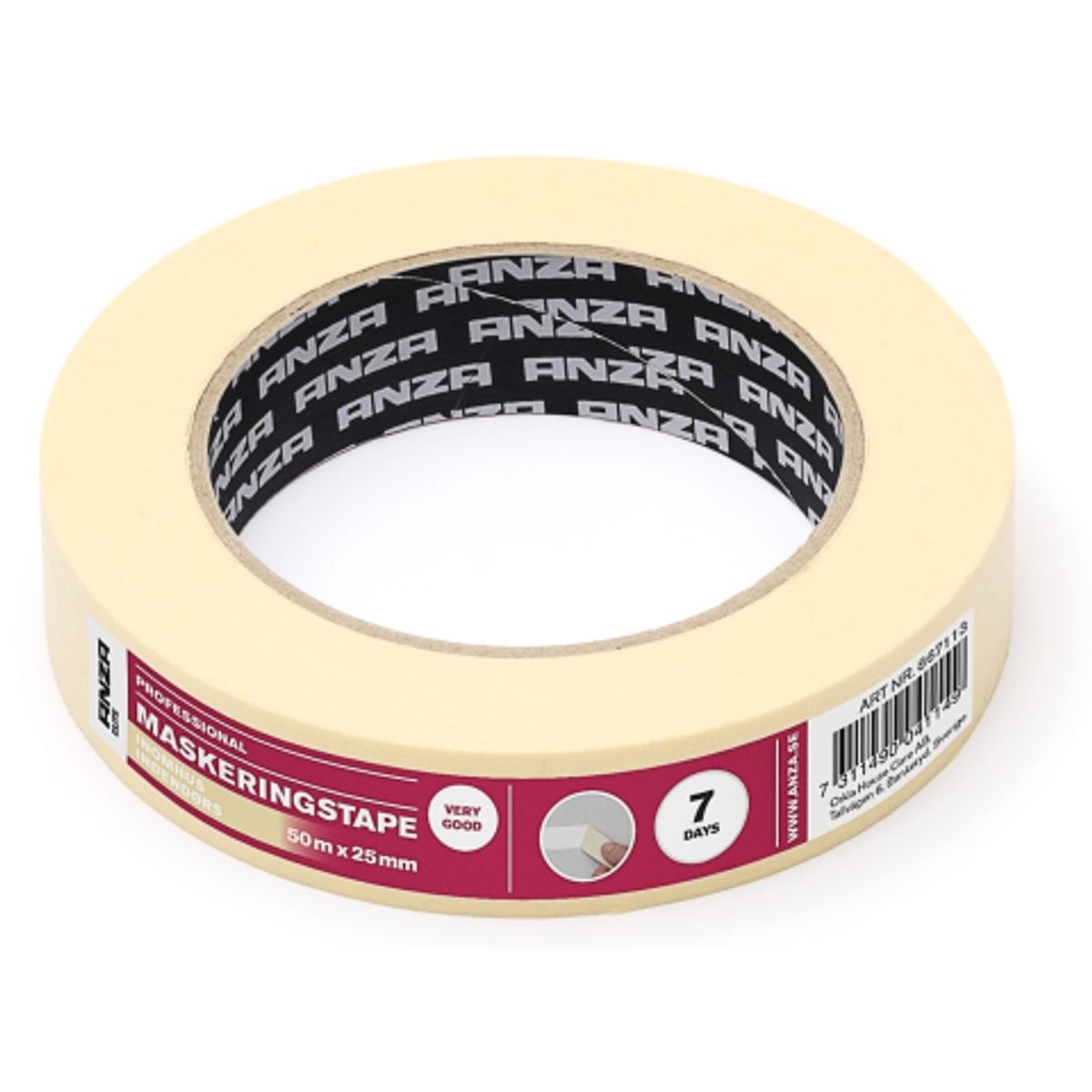 Elite PRO maskeringstape Inde 50m x 25mm