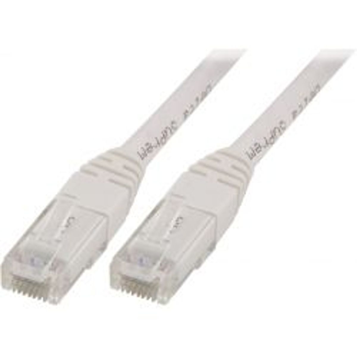 Deltaco U/utp Cat5e Patch Cable 10m 100mhz White - Ledning