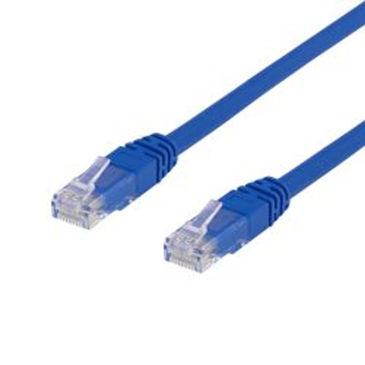 Deltaco U/utp Cat6 Patch Cable 2m 250mhz Delta Certified Lszh Blue - Ledning