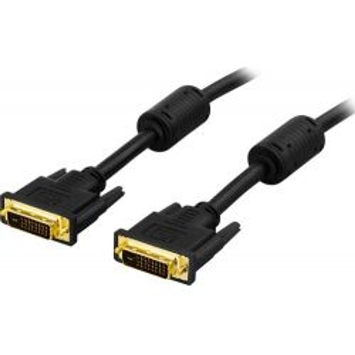 Deltaco Dvi Monitor Cable Dual Link, Dvi-d Ma - Ma 3m - Ledning