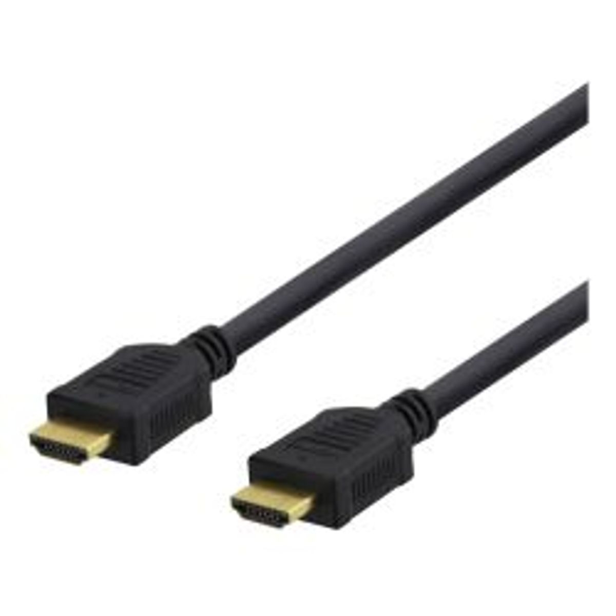 Deltaco High-speed Hdmi Cable, 5m, Ethernet, 4k Uhd, Black - Ledning