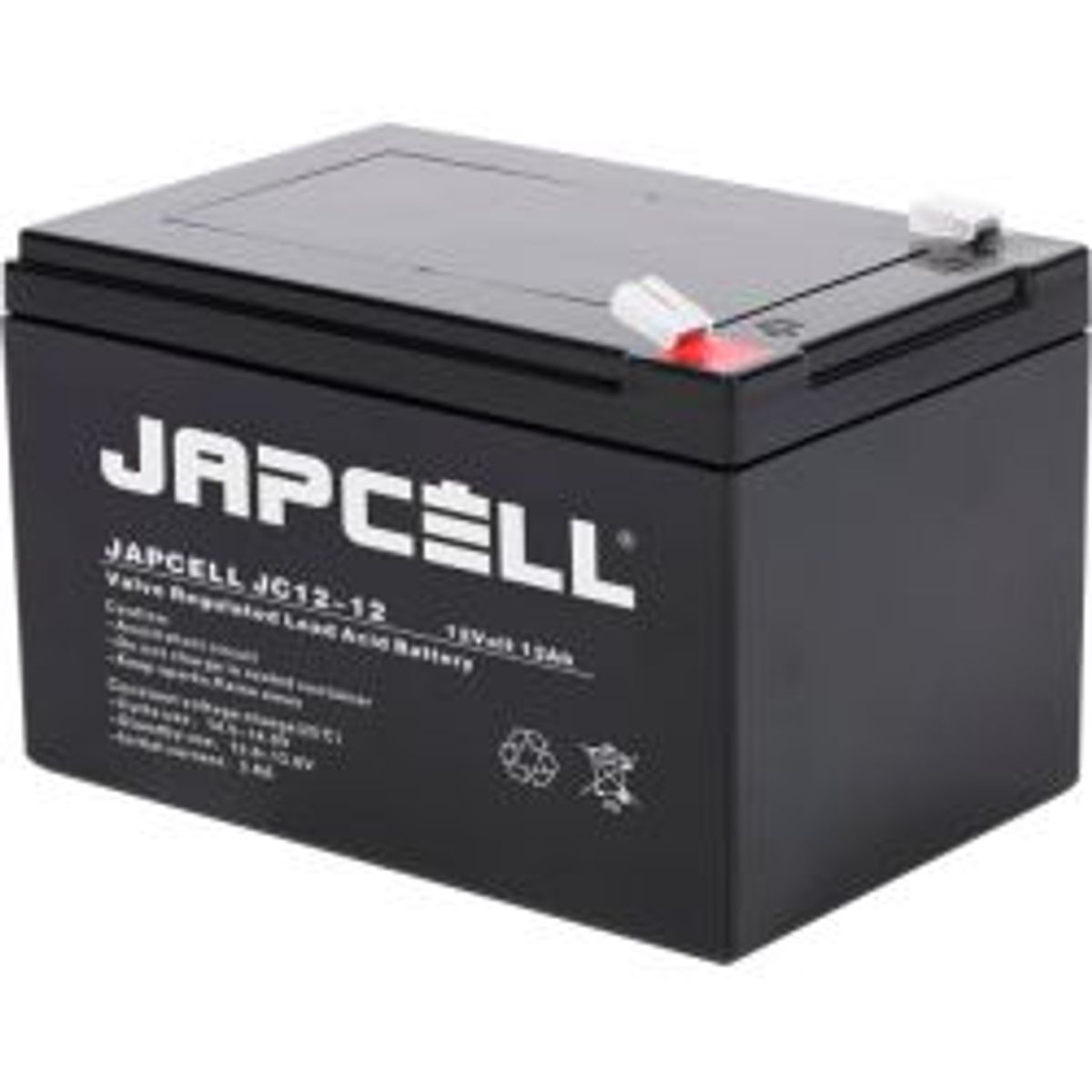 JAPCELL JC12-12 AGM battery - Batteri