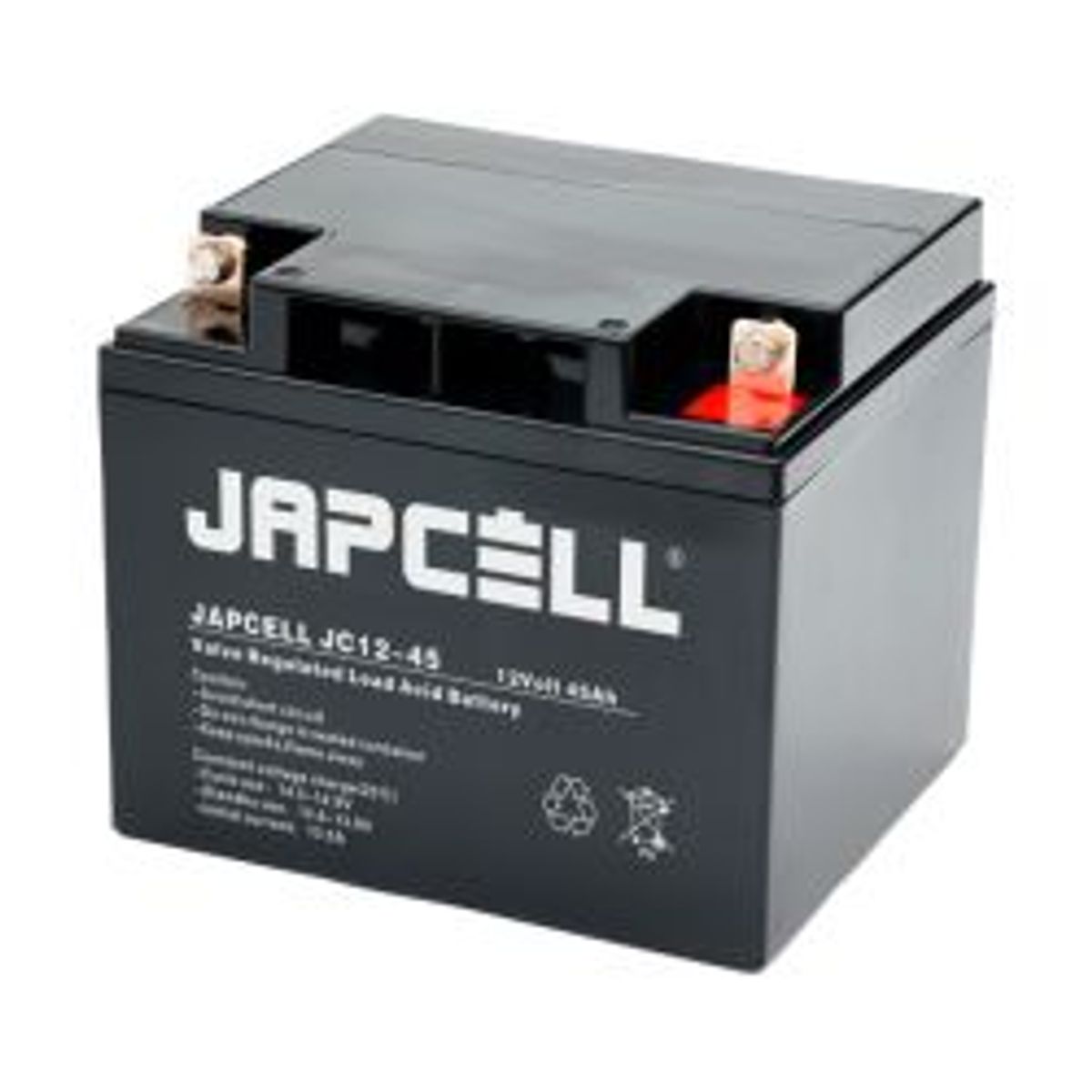 JAPCELL JC12-45 AGM battery - Batteri