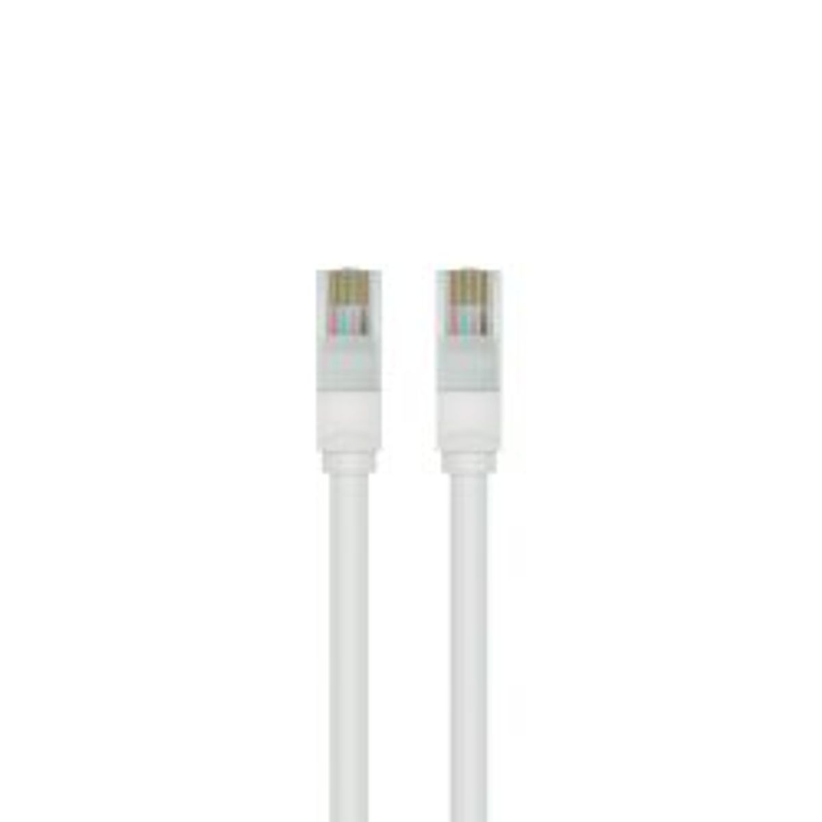 Qnect Utp Patch Cable Cat 5e, 1m, White - Ledning