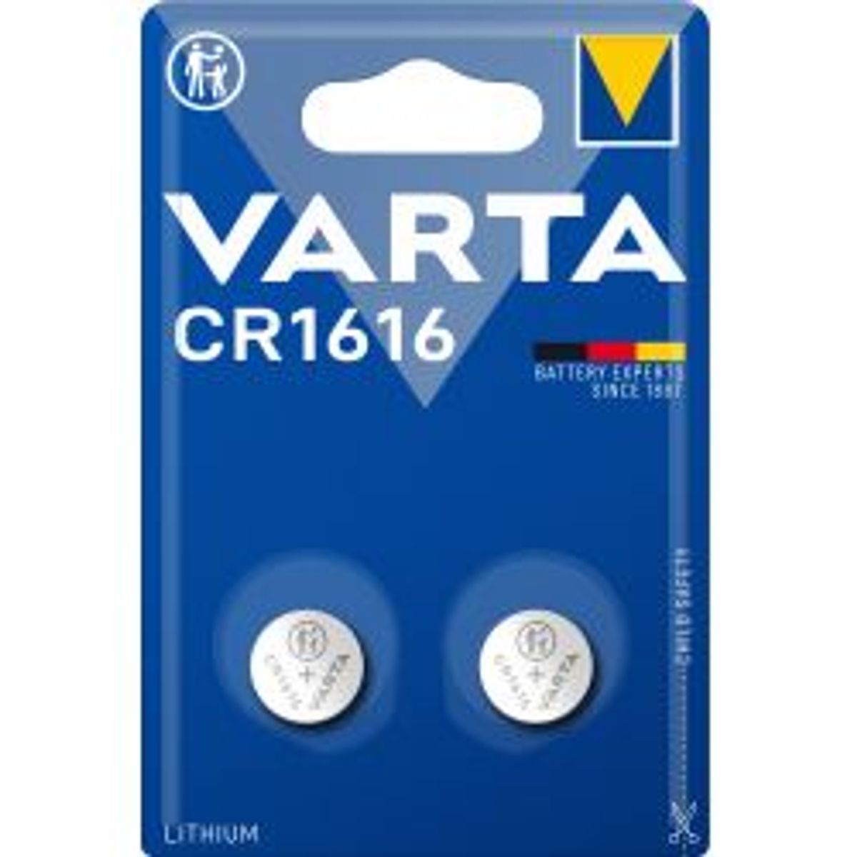 Varta Cr1616 Lithium Coin 2 Pack - Batteri