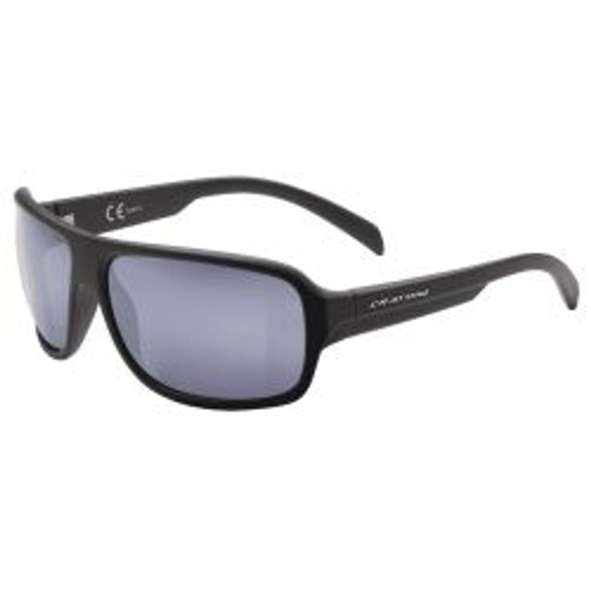 Cratoni C-ice Color+ Lifestyle - Black matt | grey-blue w/ silver mi - Str. UNI - Solbriller