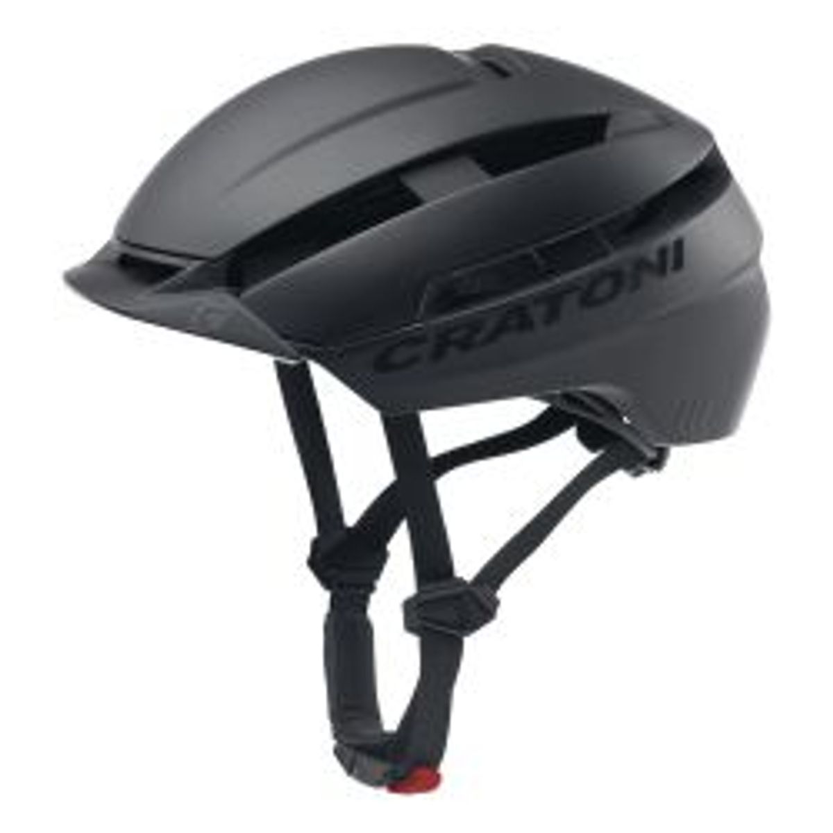 Cratoni C-loom 2.0 - Black matt - Str. M-L (58-61 cm) - Cykelhjelm