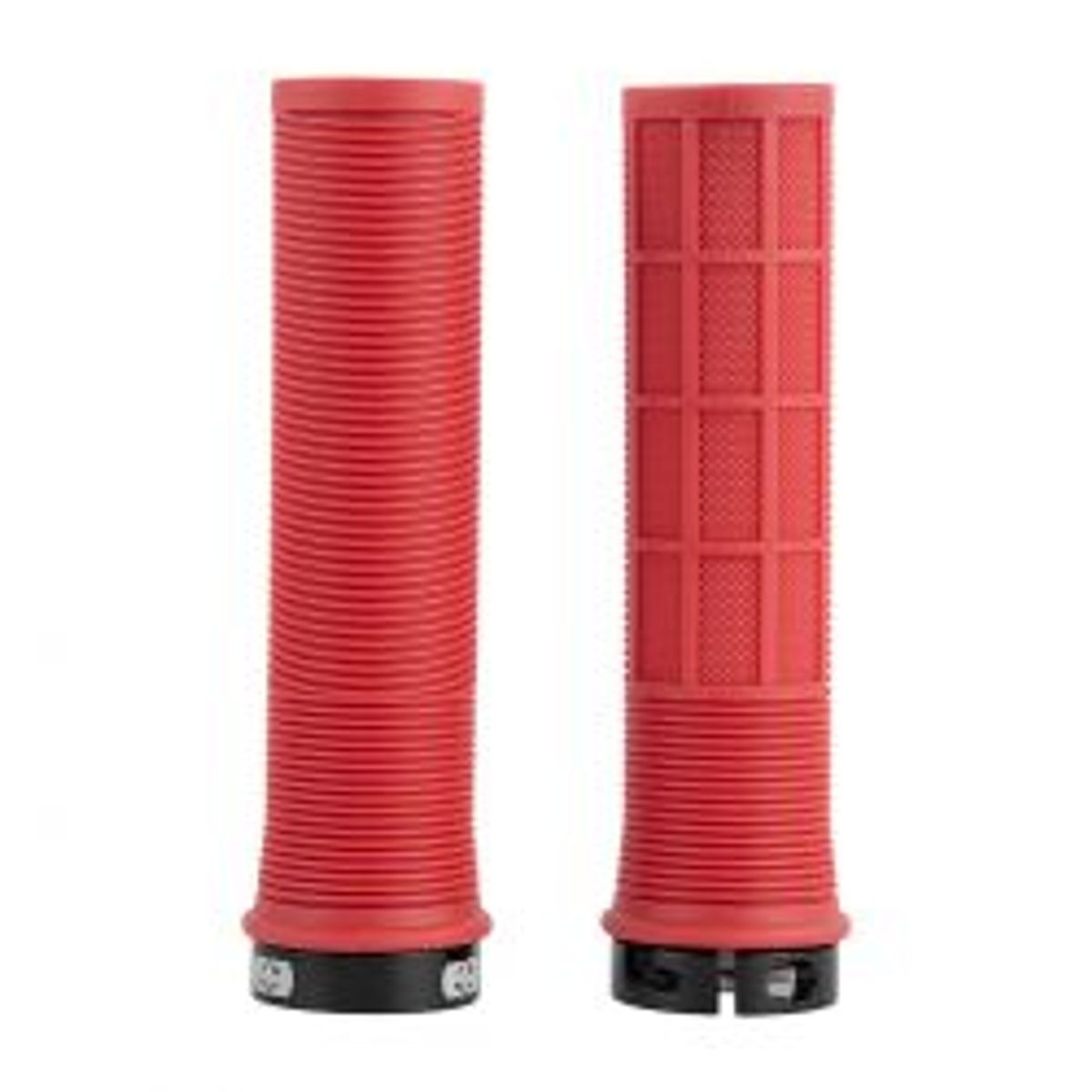 OXC Driver Lock-on MTB Grips rød - Cykelhåndtag