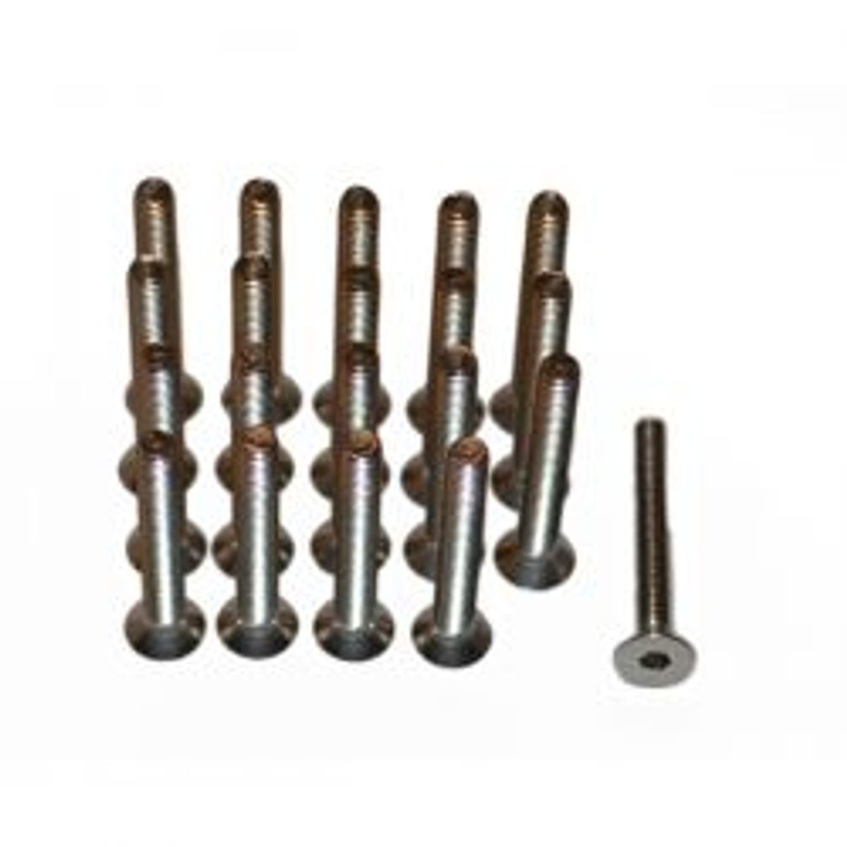 PRO Missile Evo Bolt Set M6X45mm Countersunk Stainless - Skruer og møtrikker