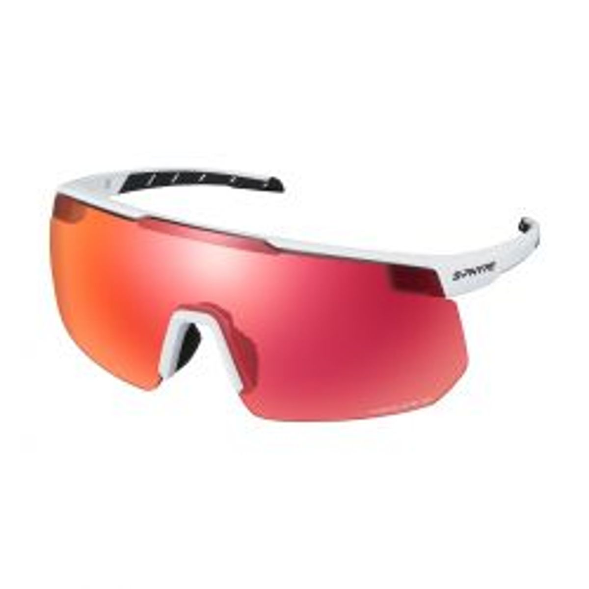 Shimano Eyewear SPHR2 MATTE EXTRA WHITE, RIDESCAPE R - Solbriller