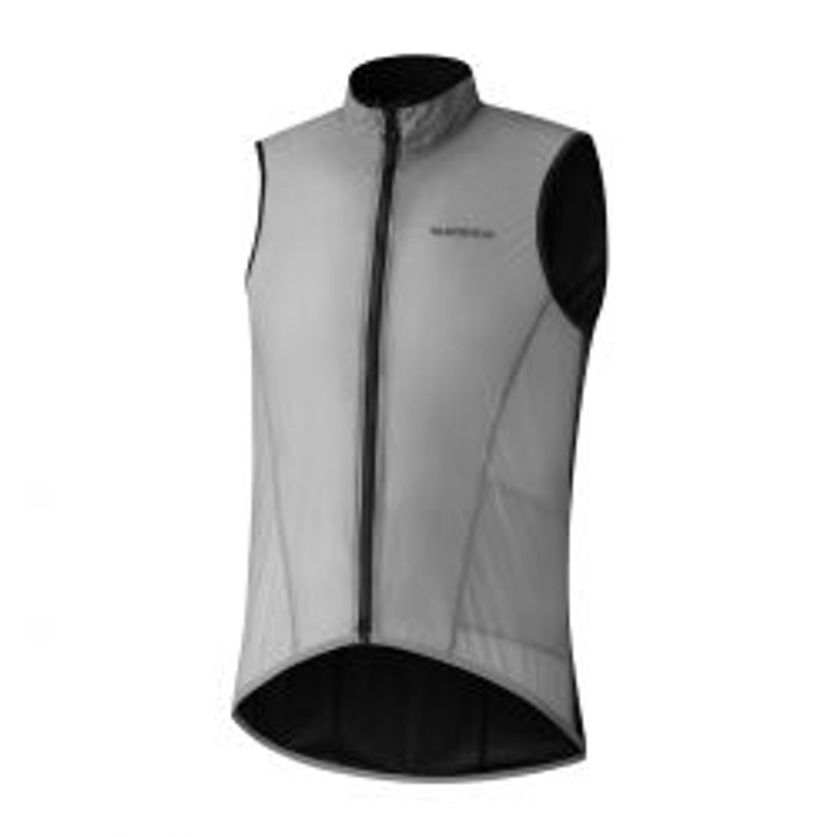 Shimano Primavera Wind Vest Light Gray Xxl - Cykel vest