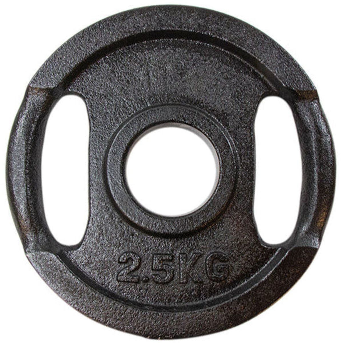 Vægtskive sort metal (50 mm) - 2,5 kg