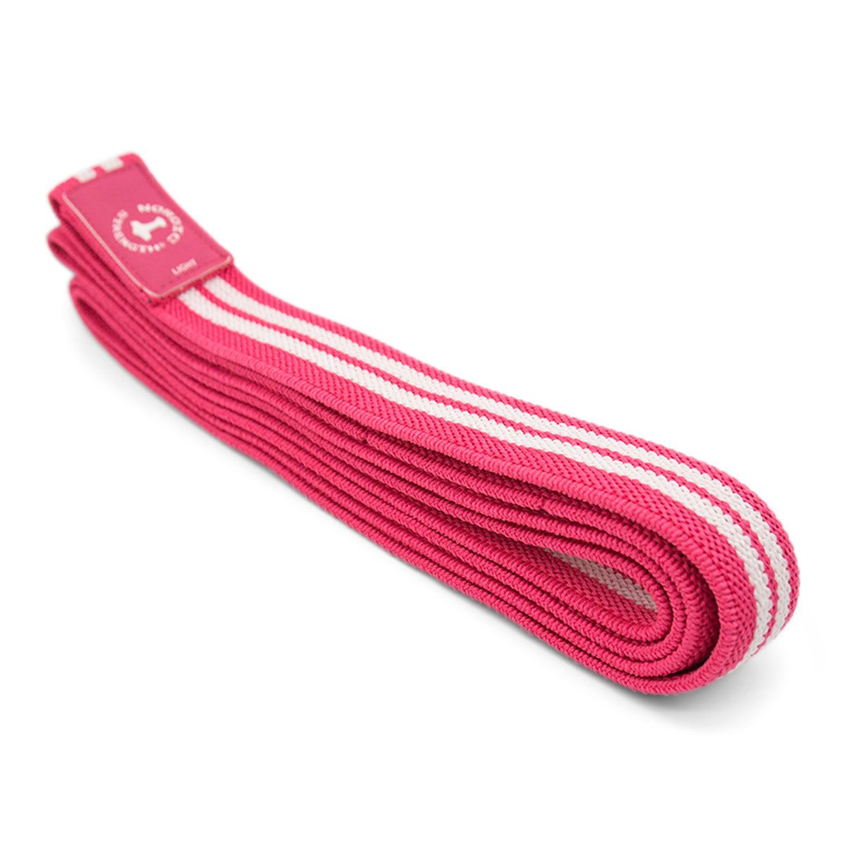 Strength band i Bomuld/elastan - Let og Pink (6-13 kg)