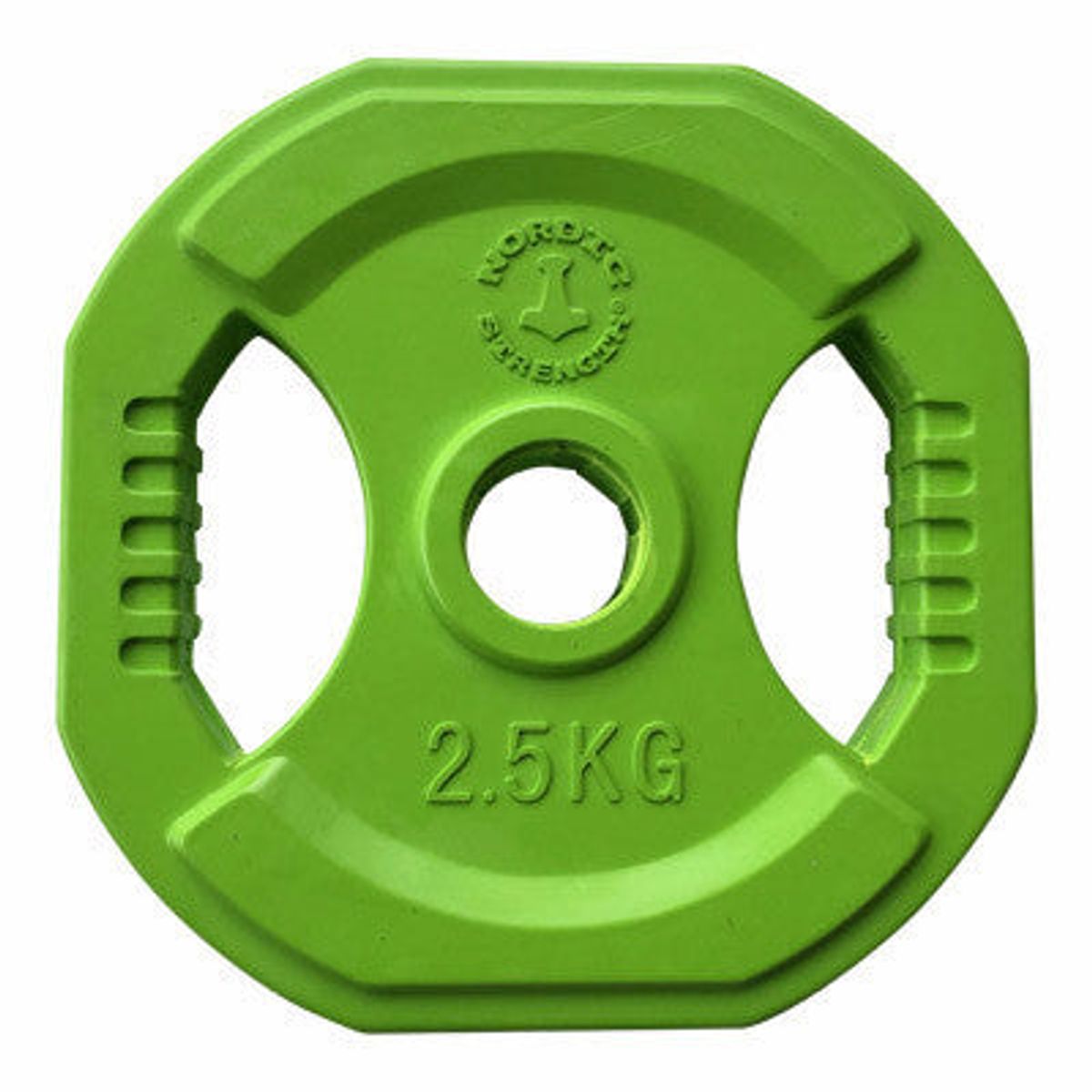 Pump GRØN skivesæt 2 x 2,5 kg - Nordic Strength