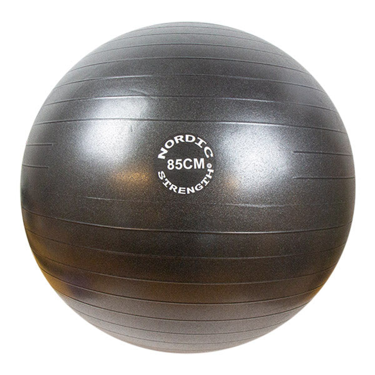 Træningsbold 85 cm - Nordic Strength (Black edition)