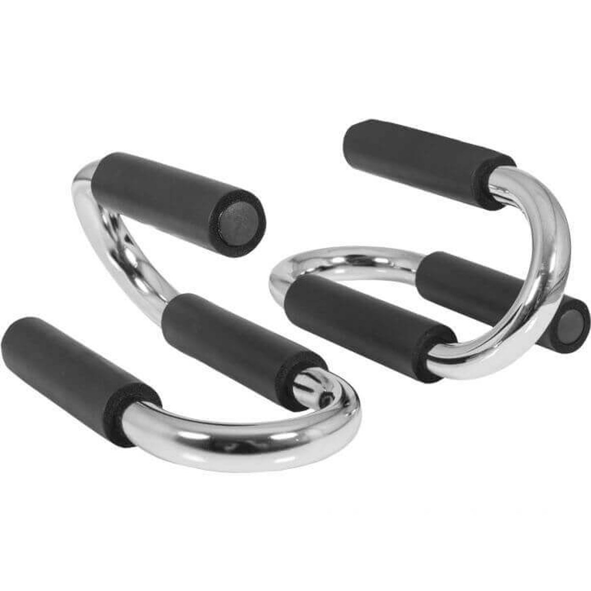 Push up stand bars i krom