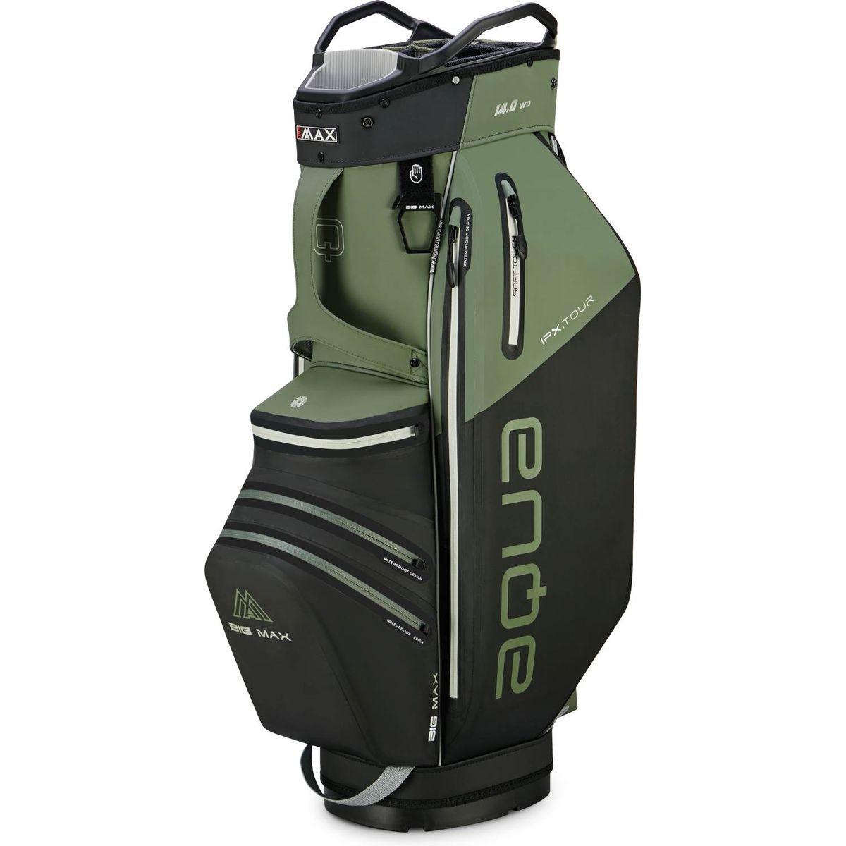 Big Max Aqua IPX Tour Vandtæt Vognbag - Olive Green/Black