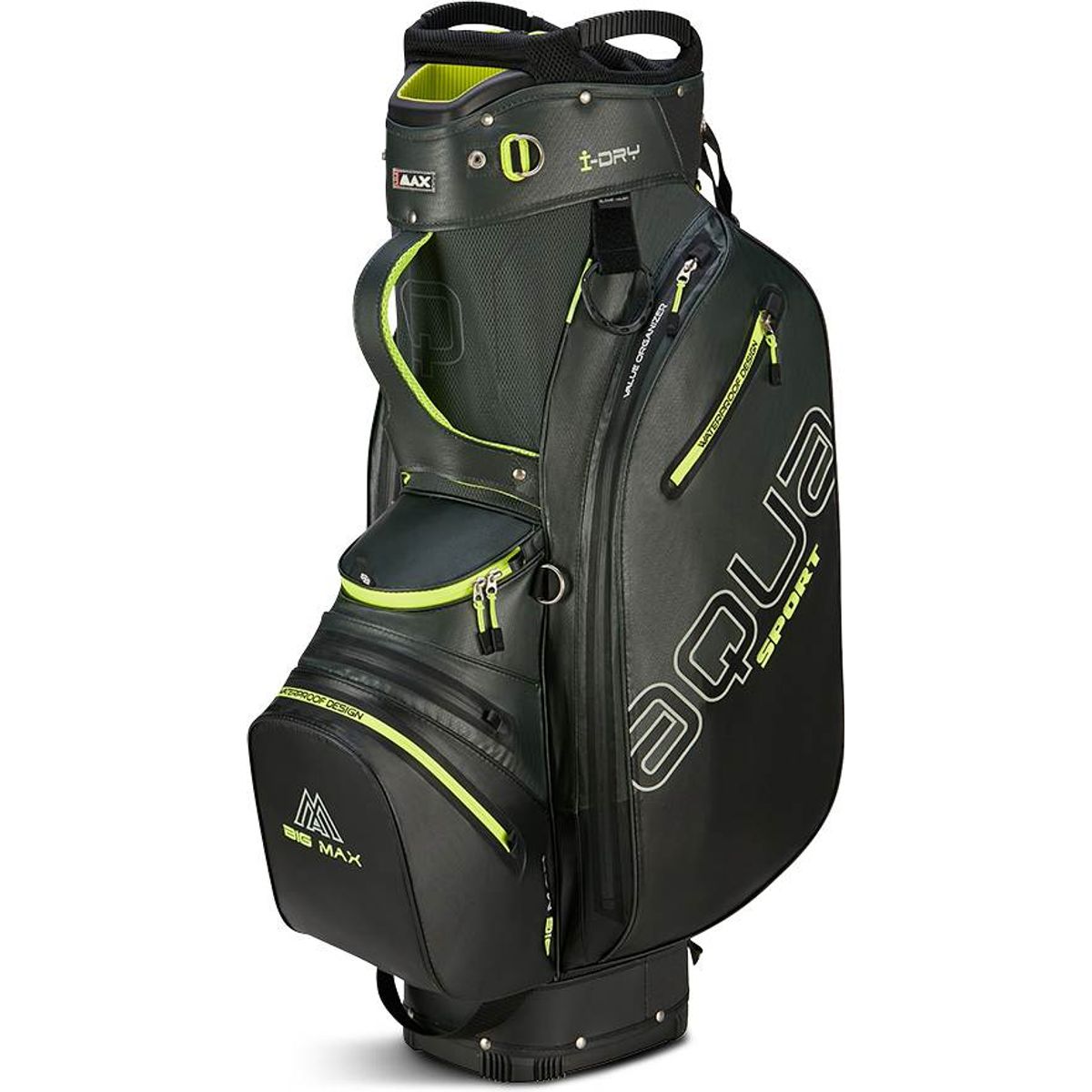 Big Max Aqua Sport 4 Vandtæt Vognbag - Forrest Green/Black/Lime