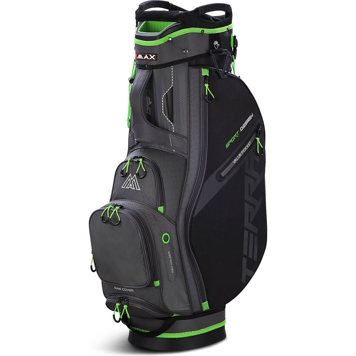 Big Max Terra Sport Bærebag - Charcoal/Lime