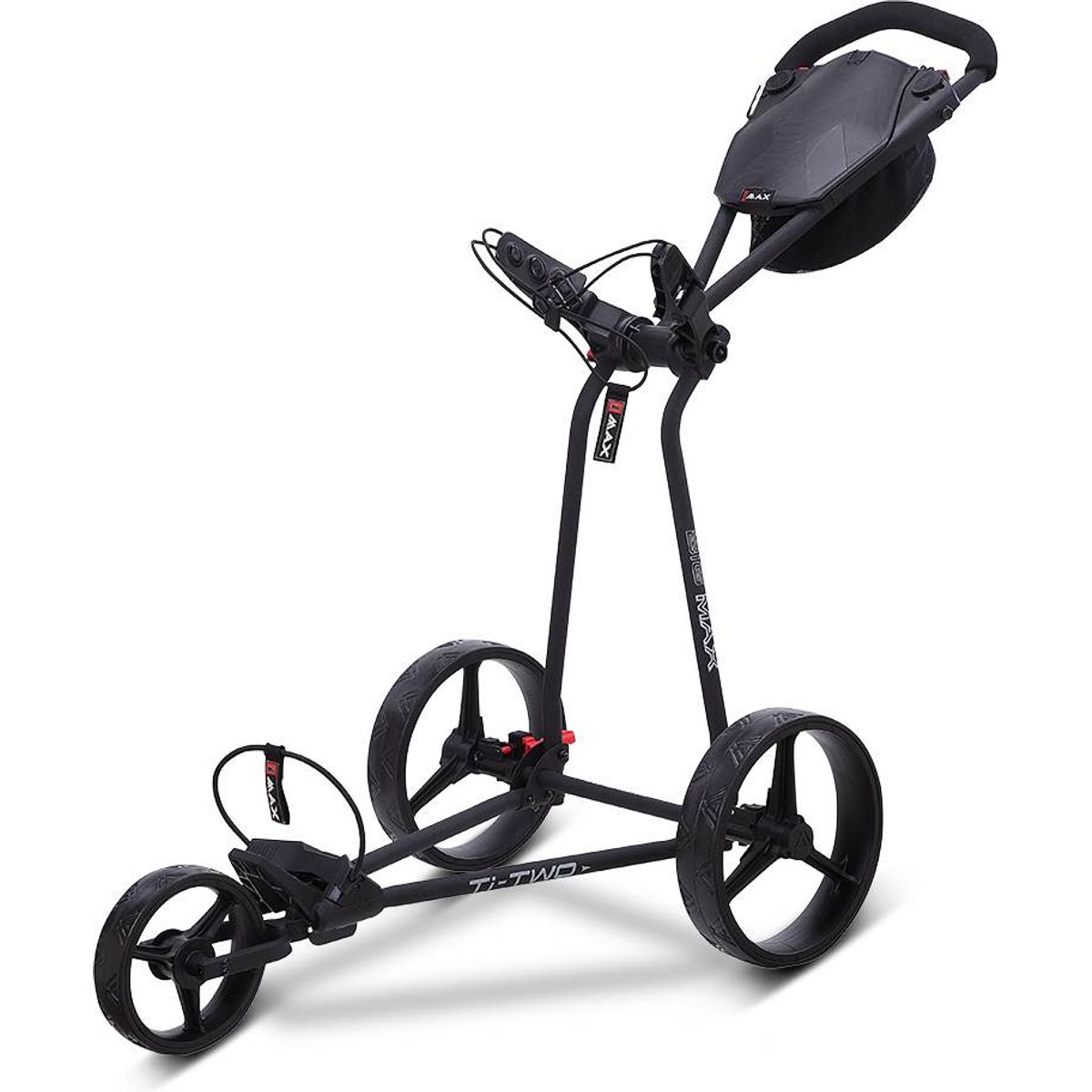 Big Max TI Two Golfvogn - Black