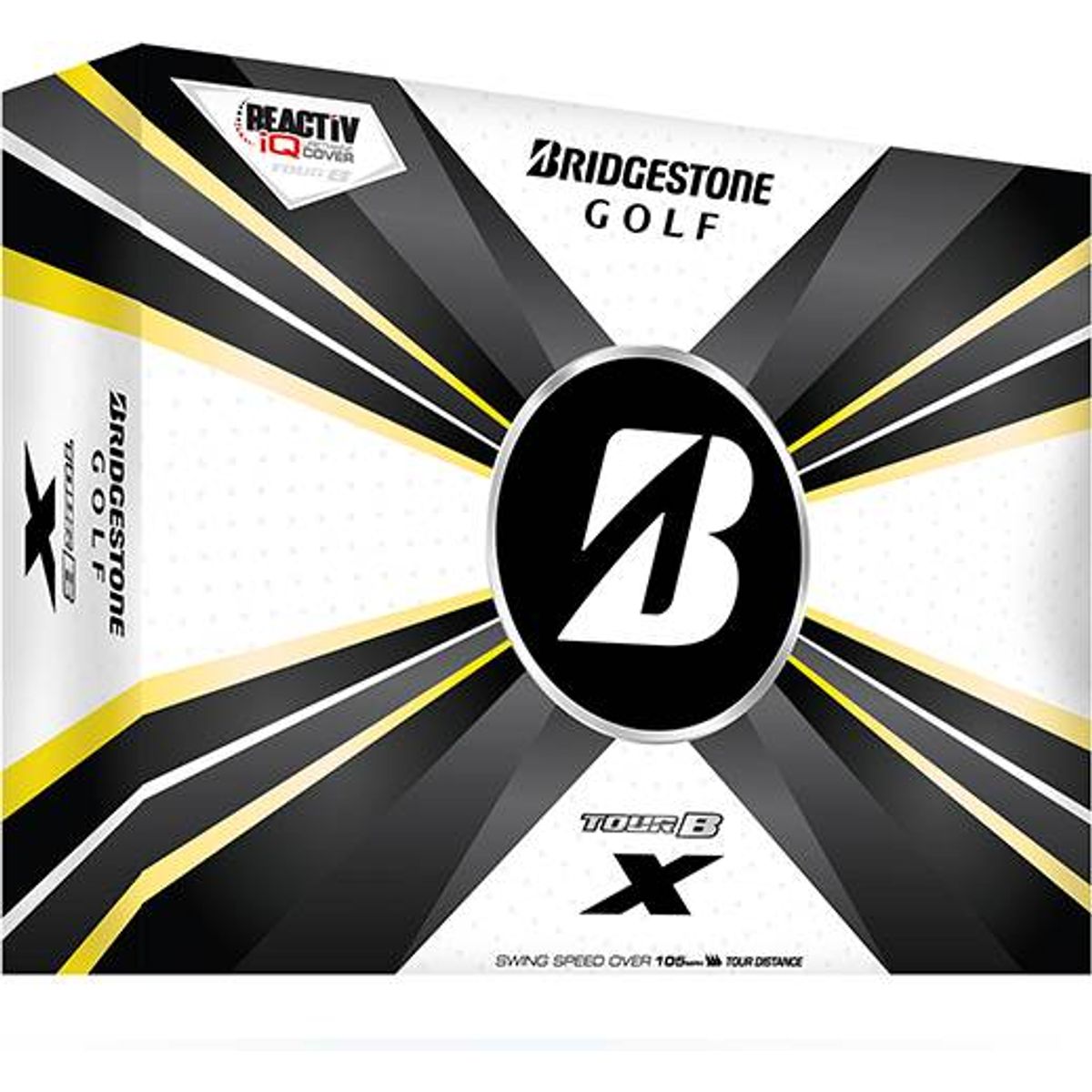 Bridgestone Tour B X (2022) Logobolde - Hvid