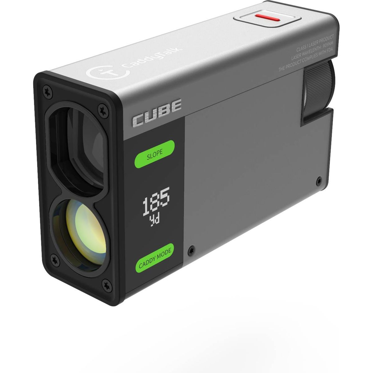 CaddyTalk CUBE Gunmetal Laser