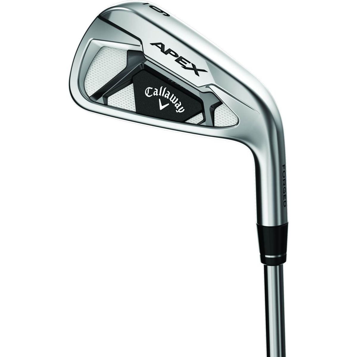 Callaway Apex 21 Herre Jernsæt - Chrome - Venstre - 8 - True Temper Elevate ETS 95 Stiff Stål