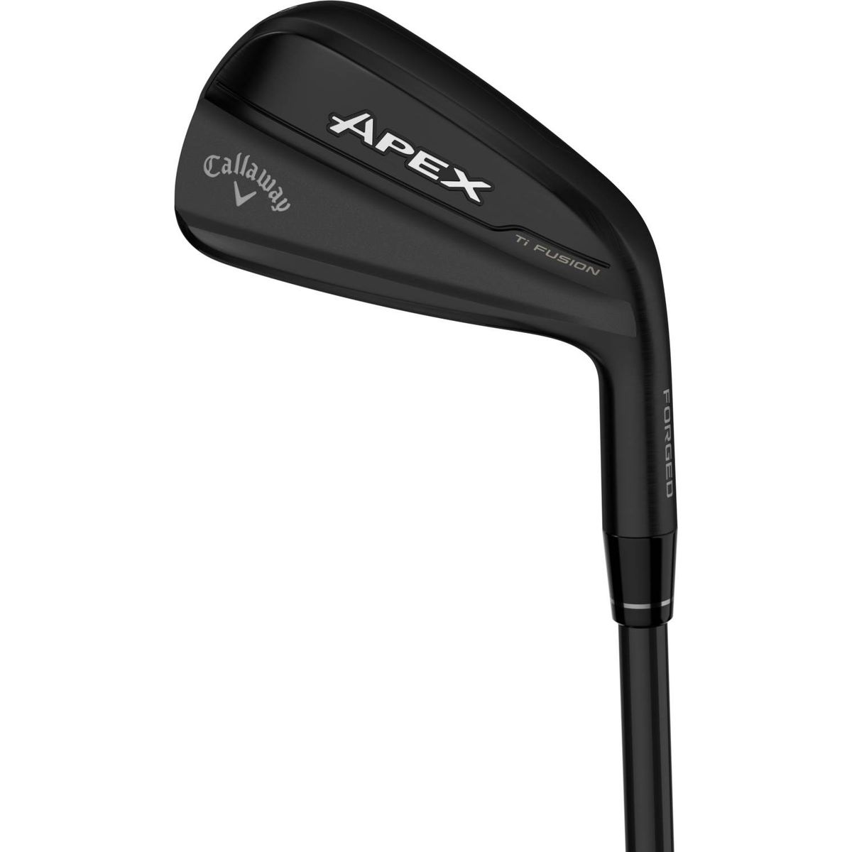 Callaway Apex Ti Fusion Herre Jernsæt - Black - Venstre - 5-9, PW - True Temper Dynamic Gold Mid Gunmetal 100 Stiff S300 Stål