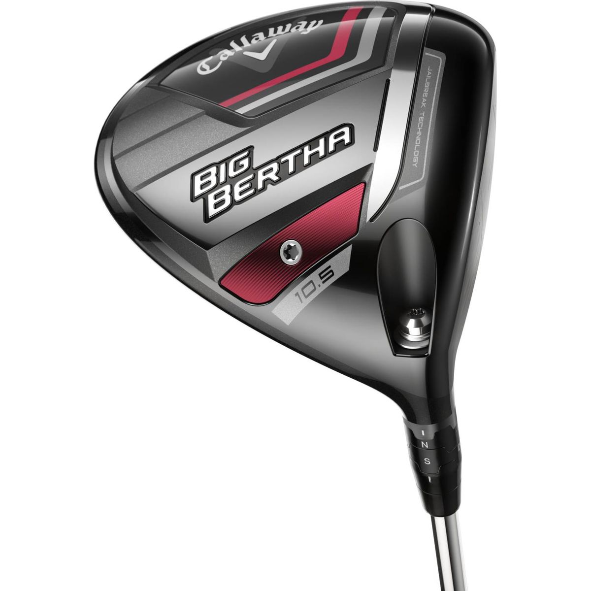 Callaway Big Bertha (2023) Herre Driver - Sort - Højre - 10.5° - Callaway RCH 65 Regular Grafit