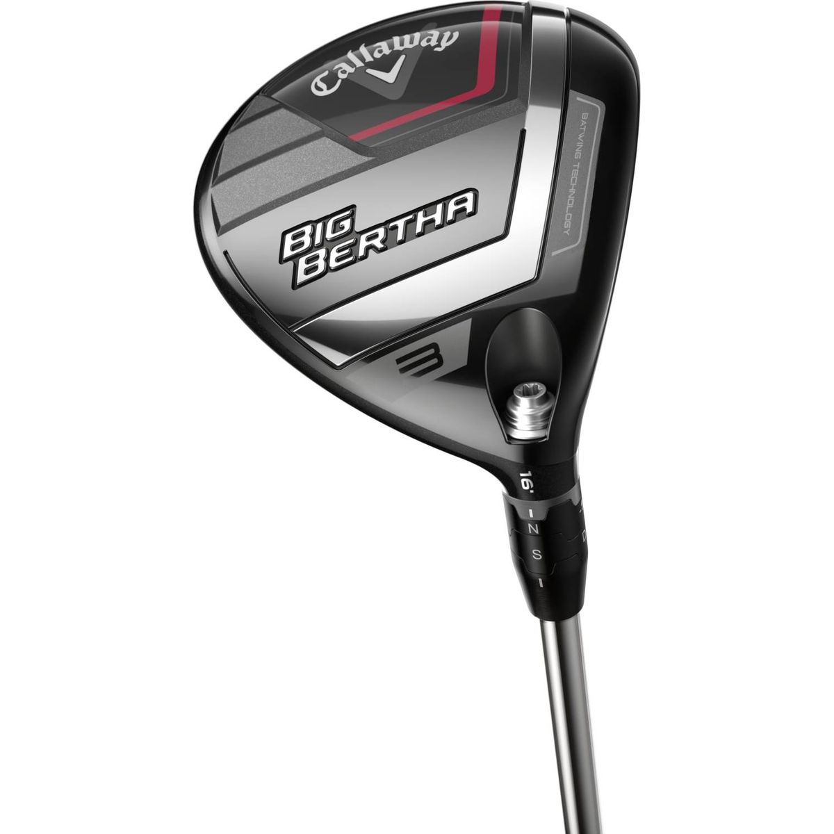 Callaway Big Bertha (2023) Herre Fairwaykølle - Sort - Højre - 19.0° (5 Kølle) - Callaway RCH 55 Regular Grafit