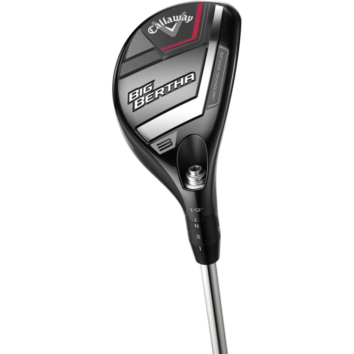 Callaway Big Bertha (2023) Herre Hybridkølle - Sort - Højre - 33.0° (8 Kølle) - Callaway RCH 65 Regular Grafit