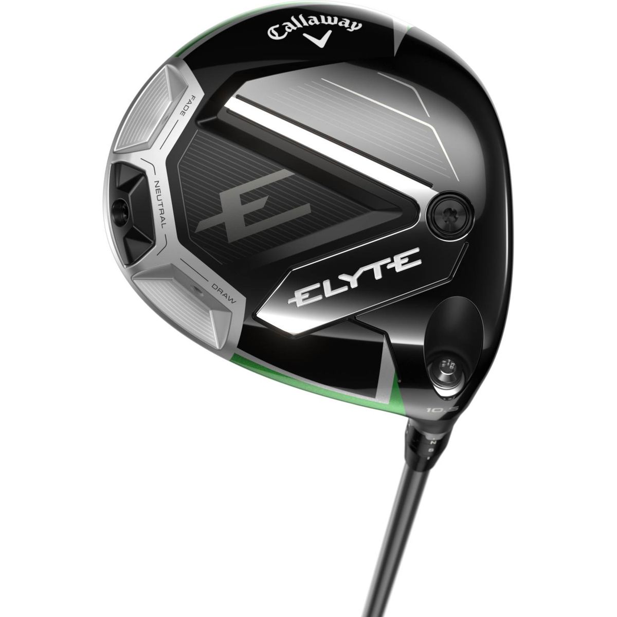 Callaway Elyte Dame Driver - Sort - Højre - 10.5° - True Temper Eldio White 40 Dame Grafit