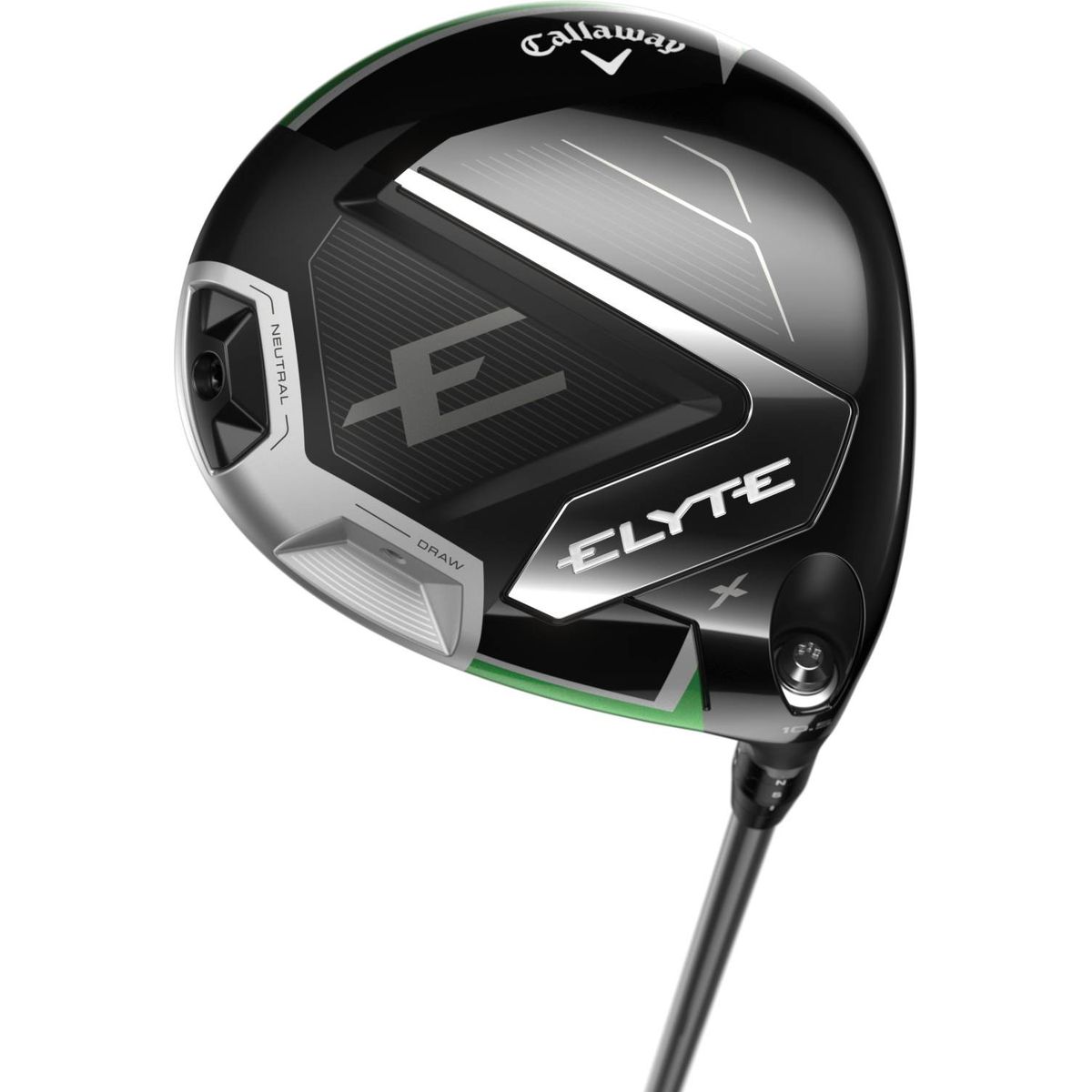 Callaway Elyte X Herre Driver - Sort - Højre - 10.5° - True Temper Project X Denali Charcoal 50 Regular Grafit