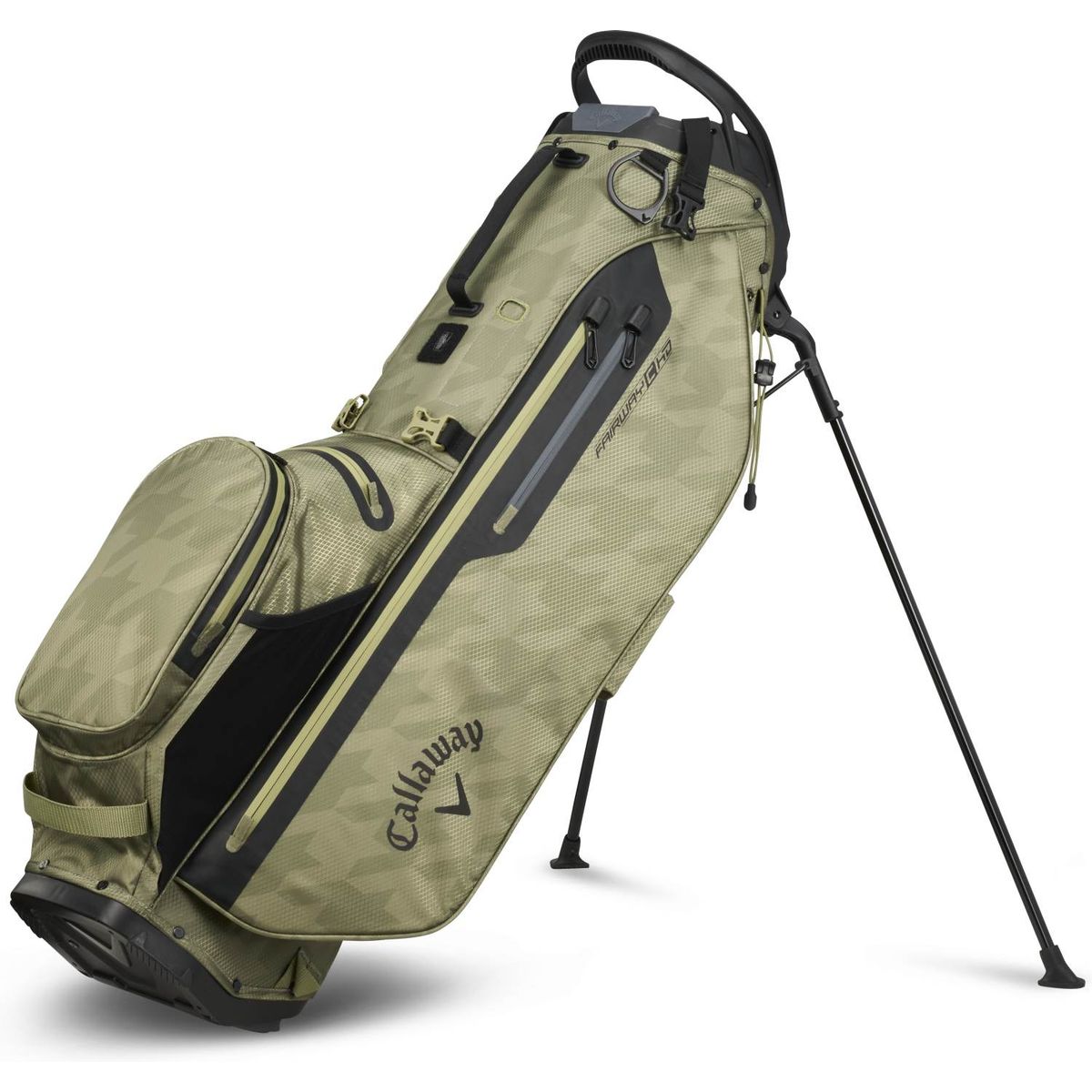 Callaway Fairway C HyperDry (2024) Vandtæt Herre Bærebag - Olive Houndstooth