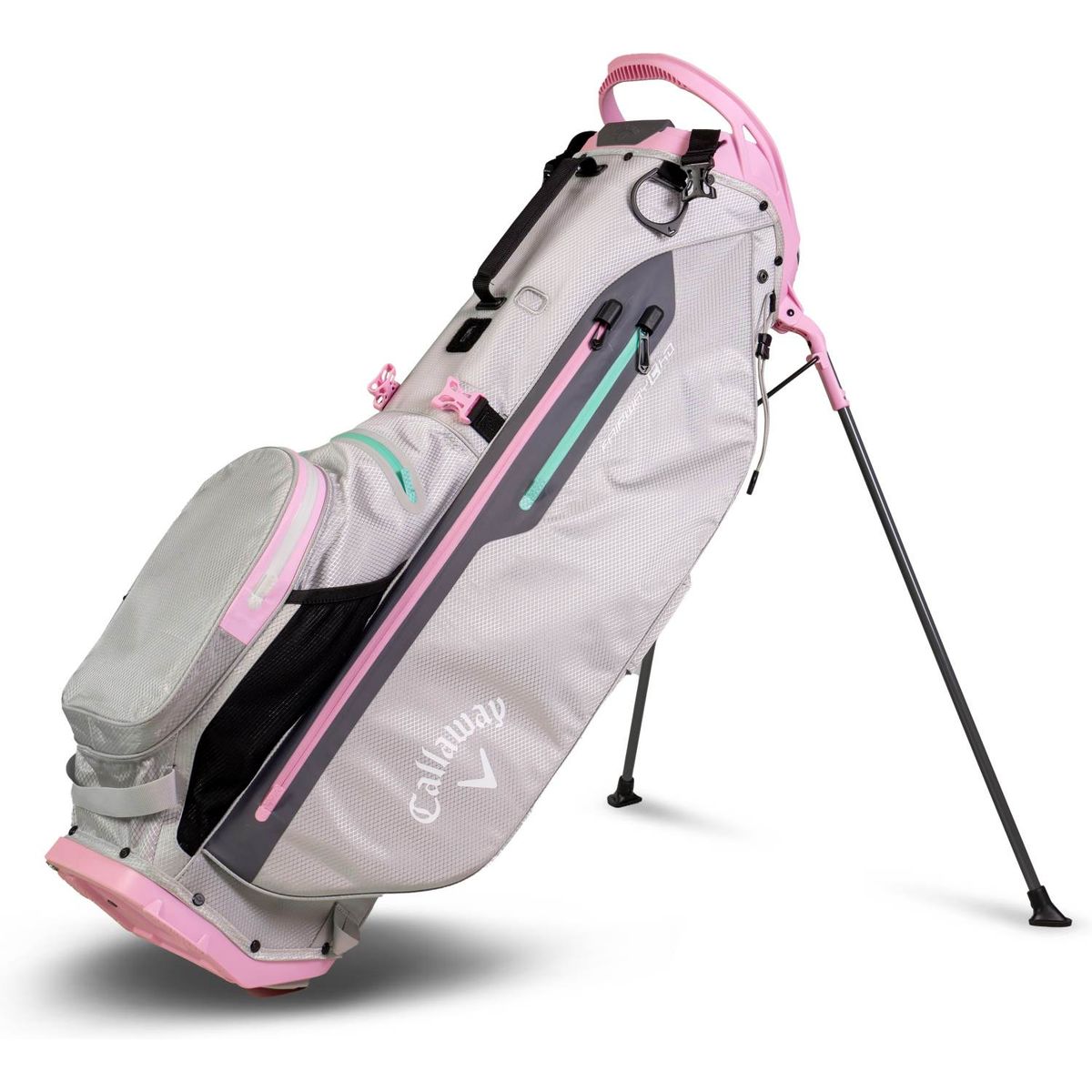 Callaway Fairway C HyperDry (2024) Vandtæt Herre Bærebag - Grey/Pink