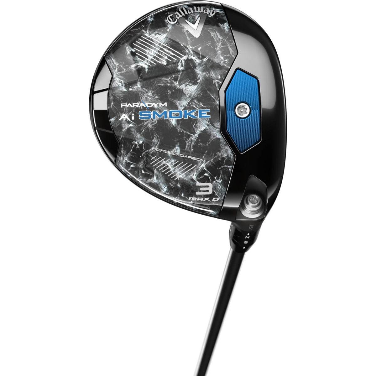 Callaway Paradym Ai Smoke Max D Dame Fairwaykølle - Sort - Højre - 21.0° (7 Kølle) - True Temper Project X Cypher 2.0 40 (2024) Dame 4.0 Grafit