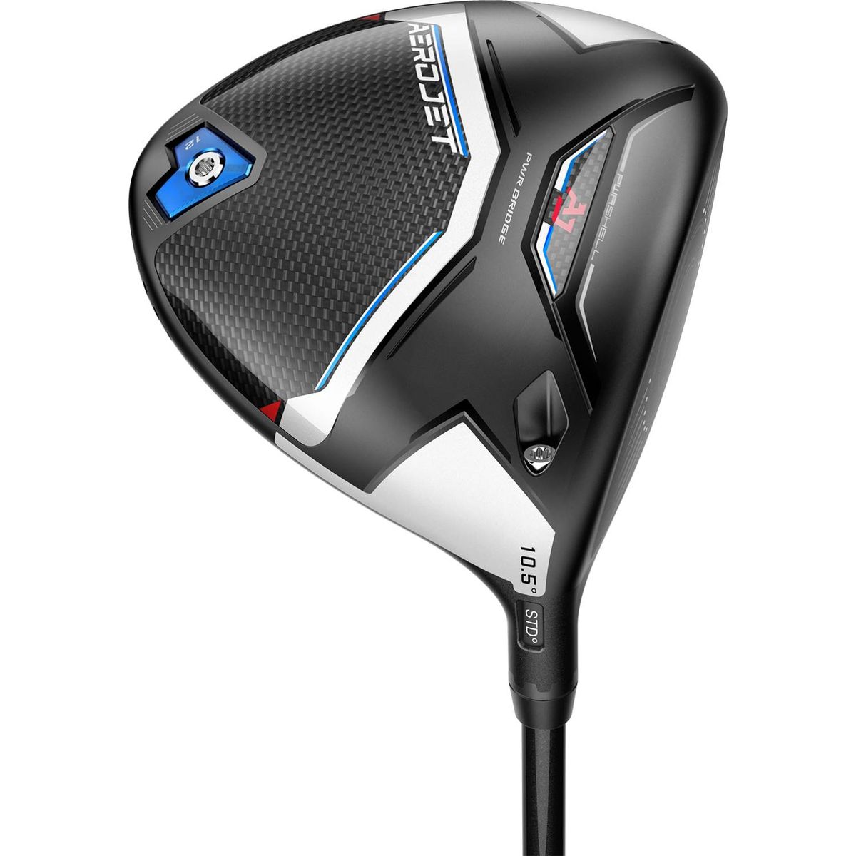 Cobra Aerojet Herre Driver - Sort - Højre - 10.5° - Mitsubishi Chemical Kai´li Blue 60 Stiff Grafit