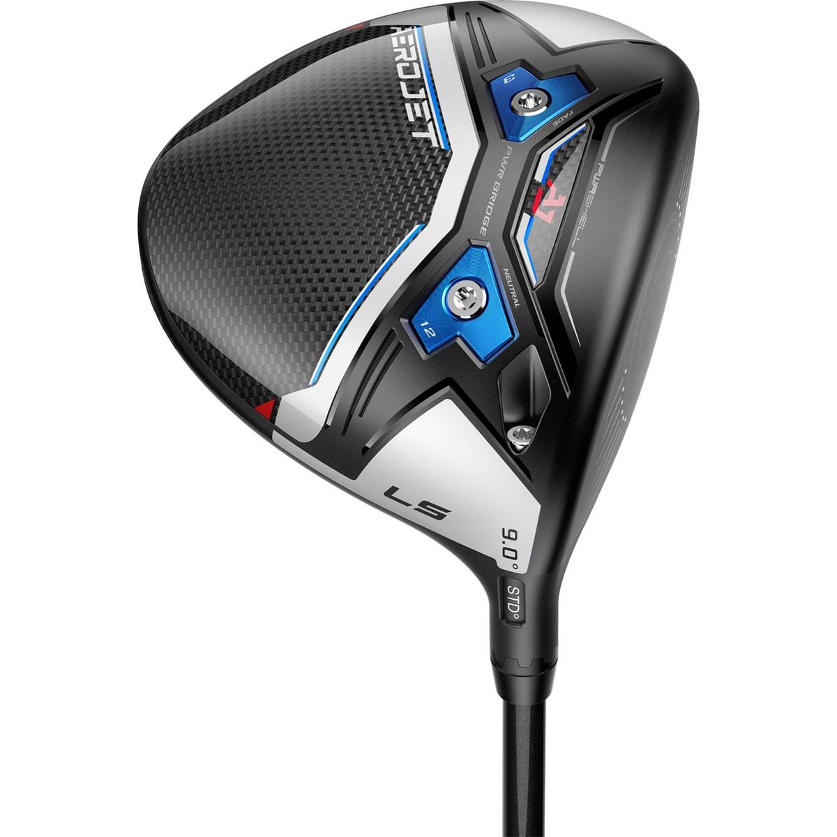 Cobra Aerojet LS Herre Driver - Sort - Højre - 10.5° - Mitsubishi Chemical Kai´li Blue 60 Stiff Grafit