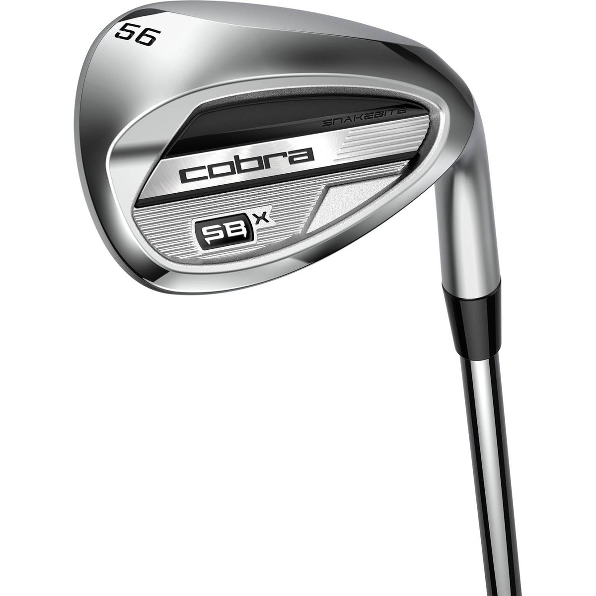 Cobra Snakebite-X Herre Sand Wedge - Chrome - Højre - 54.0° / 12° / Teardrop - KBS MAX 85 Stiff Stål