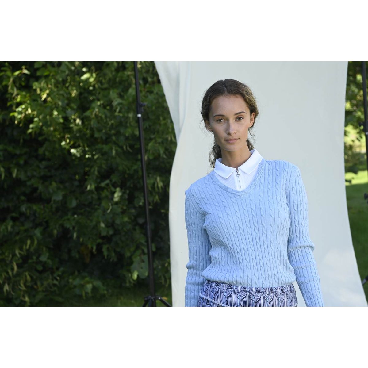 Daily Sports Madelene Dame Pullover - Skylight Blue - Str. M