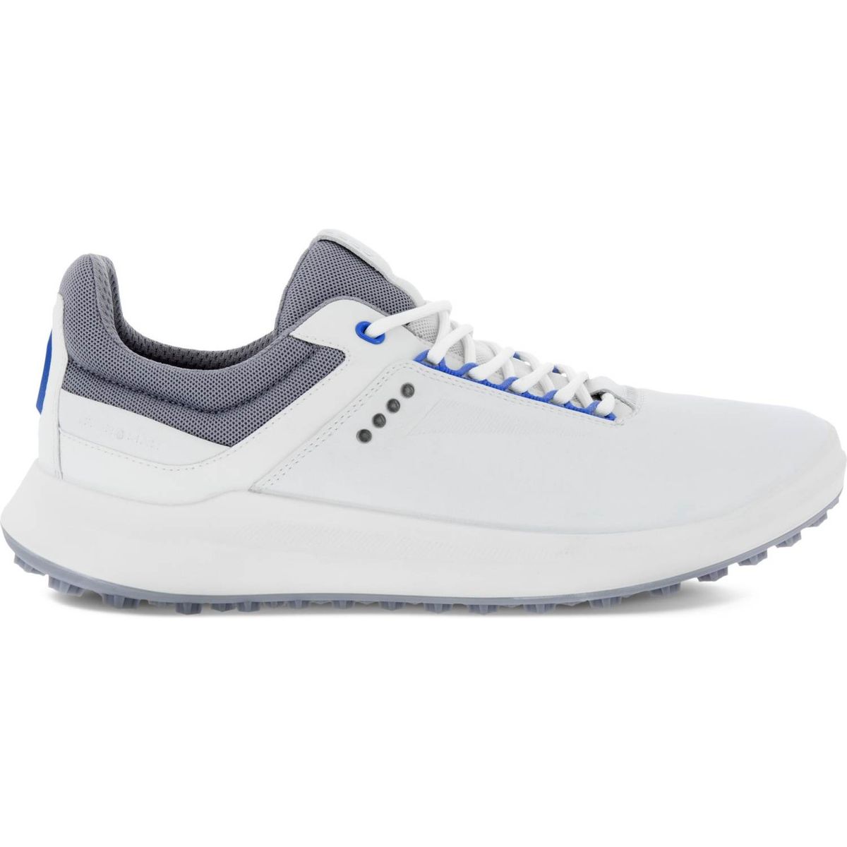 Ecco Core Vandtætte Herre Golfsko Uden Spikes - White/Shadow White/Silver Grey - Str. 43 Normal